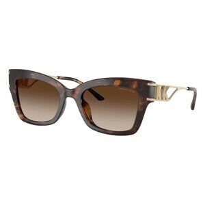 New MICHAEL KORS Cantabria Havana Cat Eye MK2237U 3006/13 Sunglasses Women